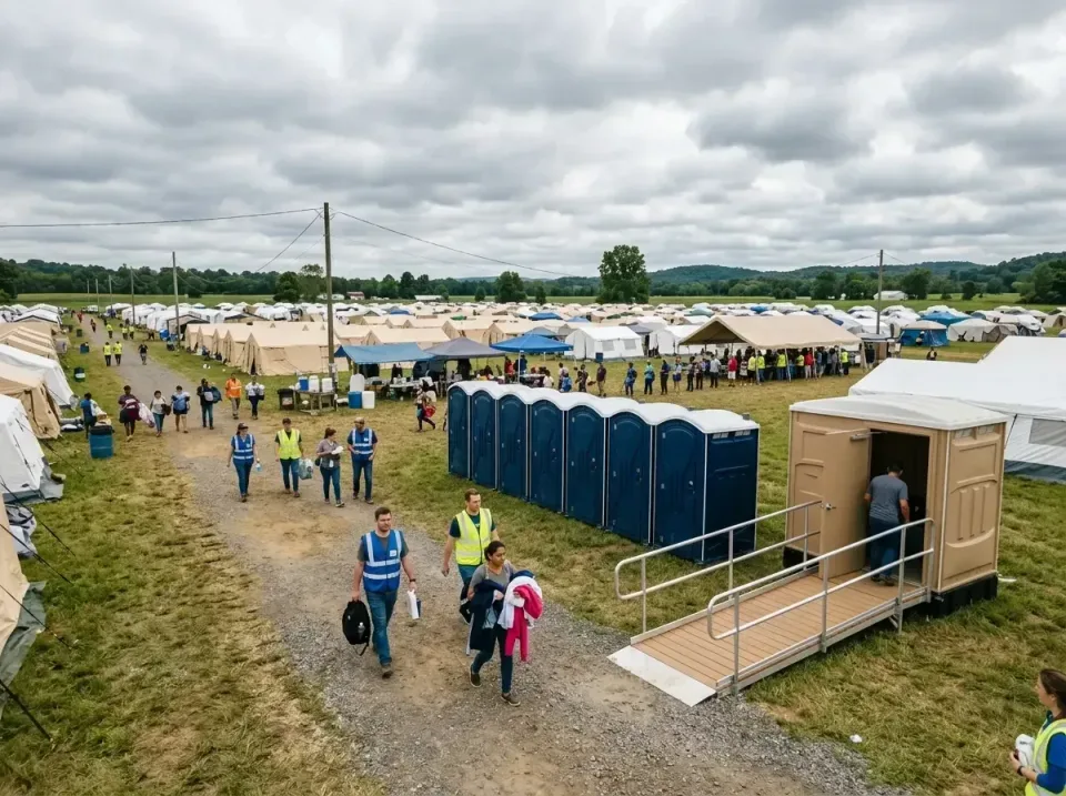 disaster-relief-camp-restrooms-010 — frequently asked questions, Dumpster & Portable Bathrooms Rental in Coldwater, MI